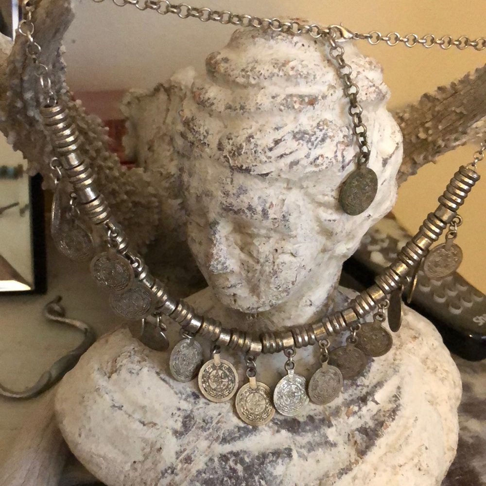 Boho Coin choker/necklace